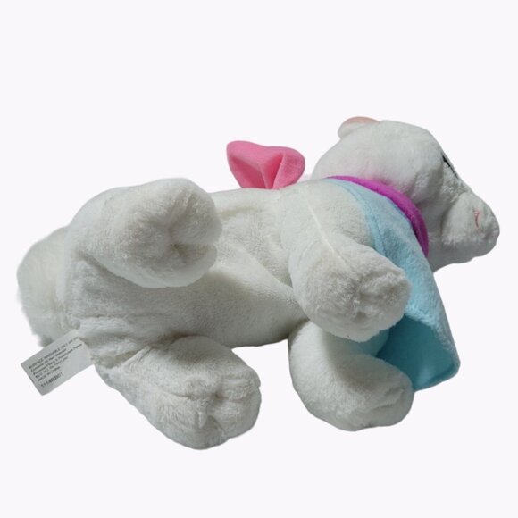 Disney Aristocats Marie 13 inch Plush Kitty Cat Pink Bow Bib Stuffed Animal Toy - Picture 5 of 9